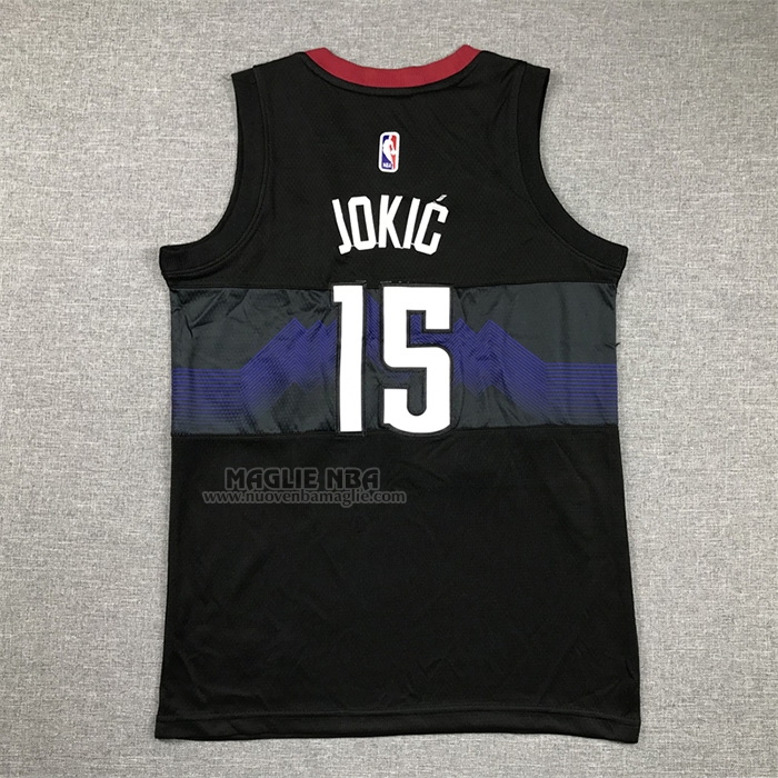 Maglia
 Nikola Jokic NO 15 Bambino
 Denver Nuggets Citta
 2023-24 Nero
